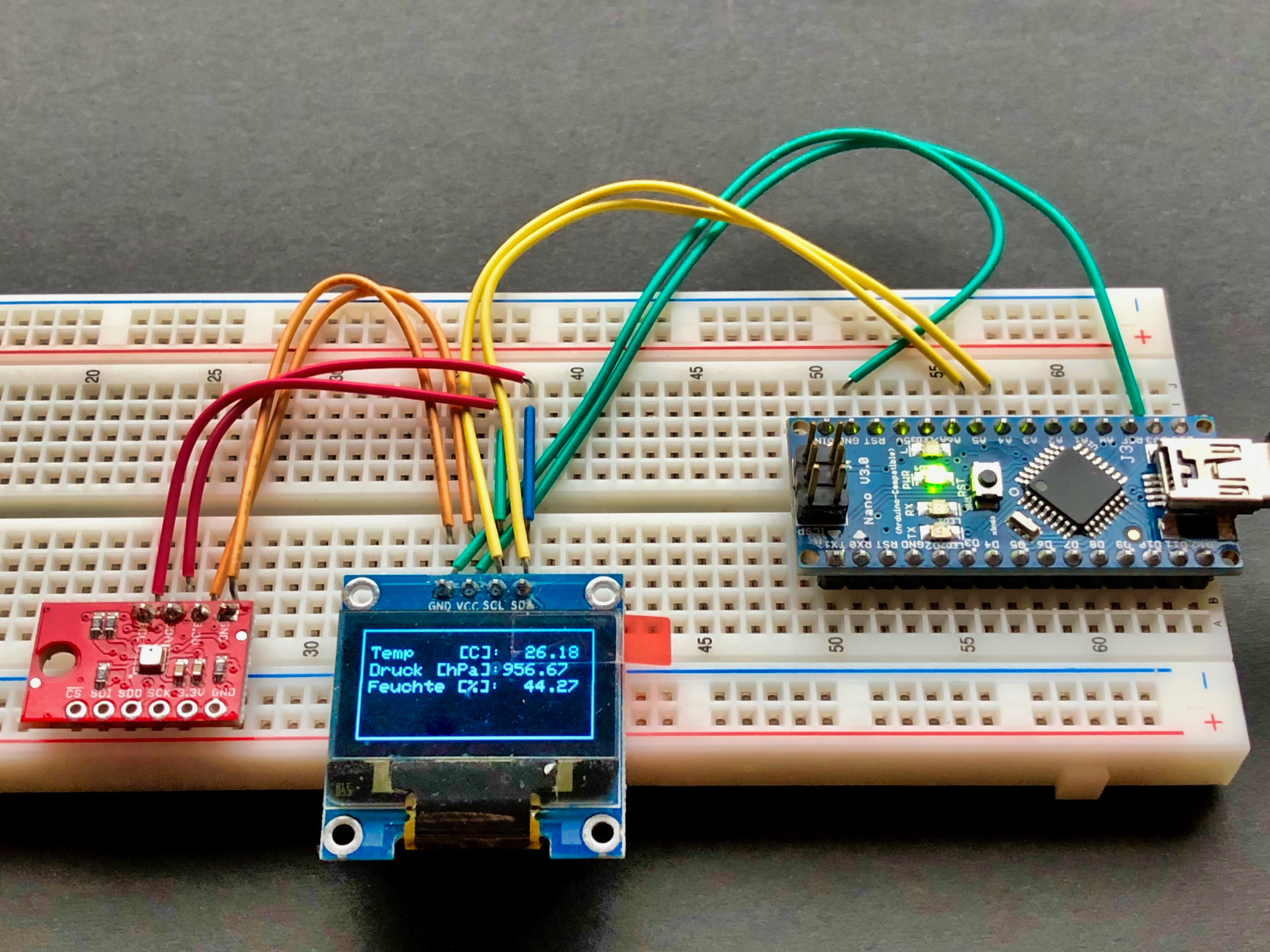 Arduino und BME 280 – leben 2.0